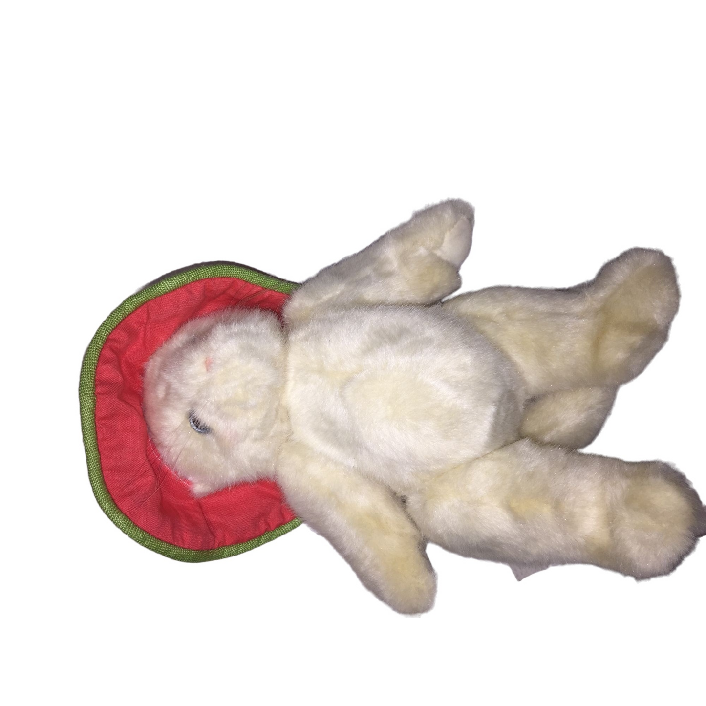 Douglas Co. Cuddle Toy PENELOPE Jointed Plush Cat with Watermelon Hat Vintage Cat Toy