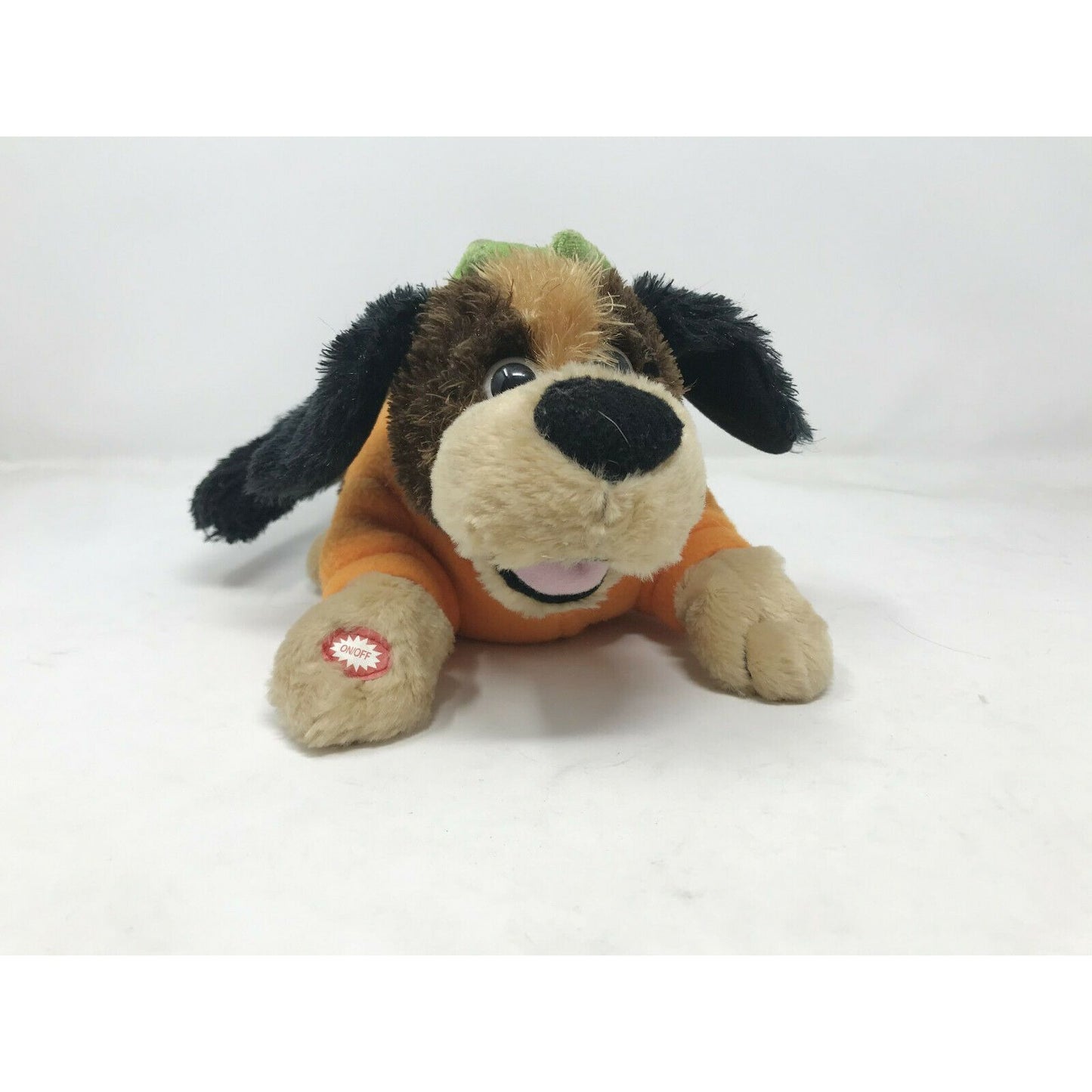 Animated Halloween Puppy Plush, Rolls Over & Barks a Song