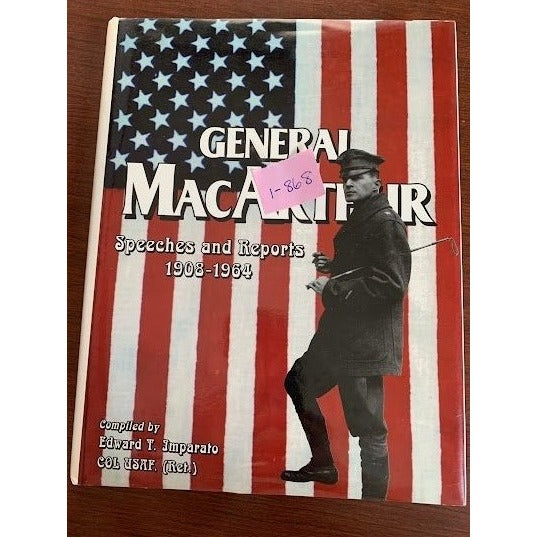 General MacArthur Speeches and Reports 1908-1964 - War Book, Military book