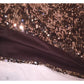 Evening Cocktail Dress - Bronze Tone Sequin one Shoulder Mini Dress Size 7 Windsor  A+ Stuff
