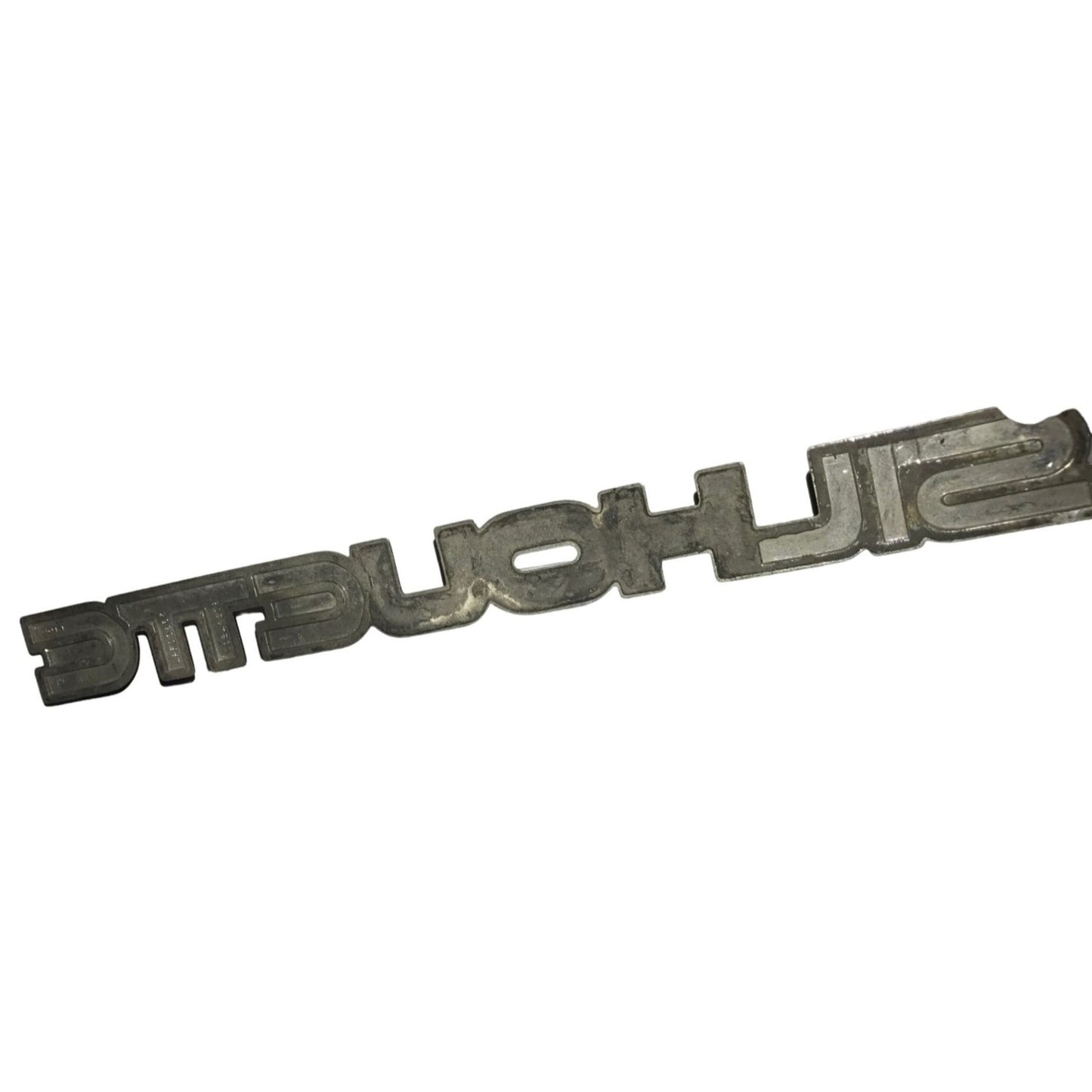 Silhouette Auto Patch or Emblem - 10" Long Plastic