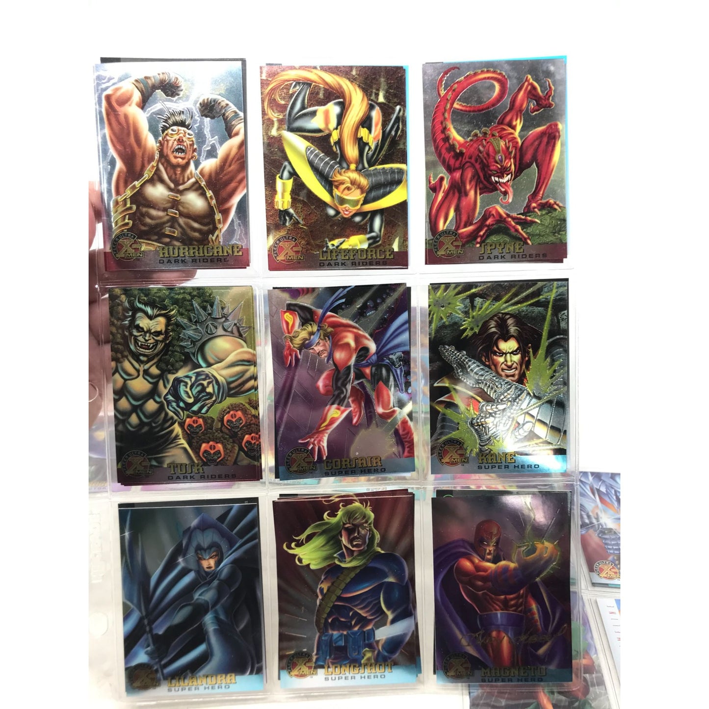 Fleer - ULTRA X-Men Trading Cards (1995) - 70+ Cards and Insert -