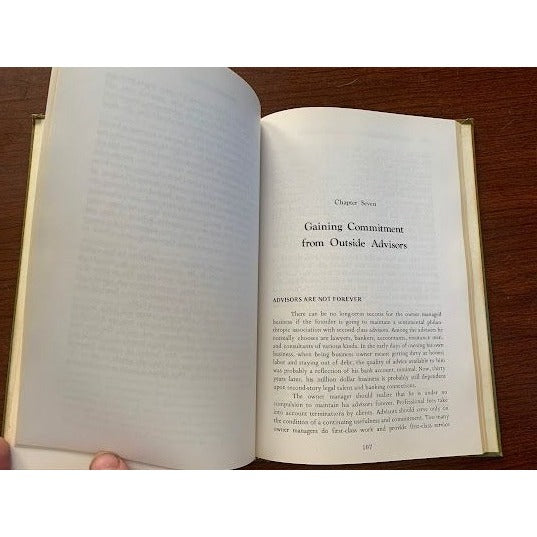 Beyond Survival - A Business Owner's Guide for Success Leon Danco - Signed by the author - Vintage Book - books - book - autographed - signe