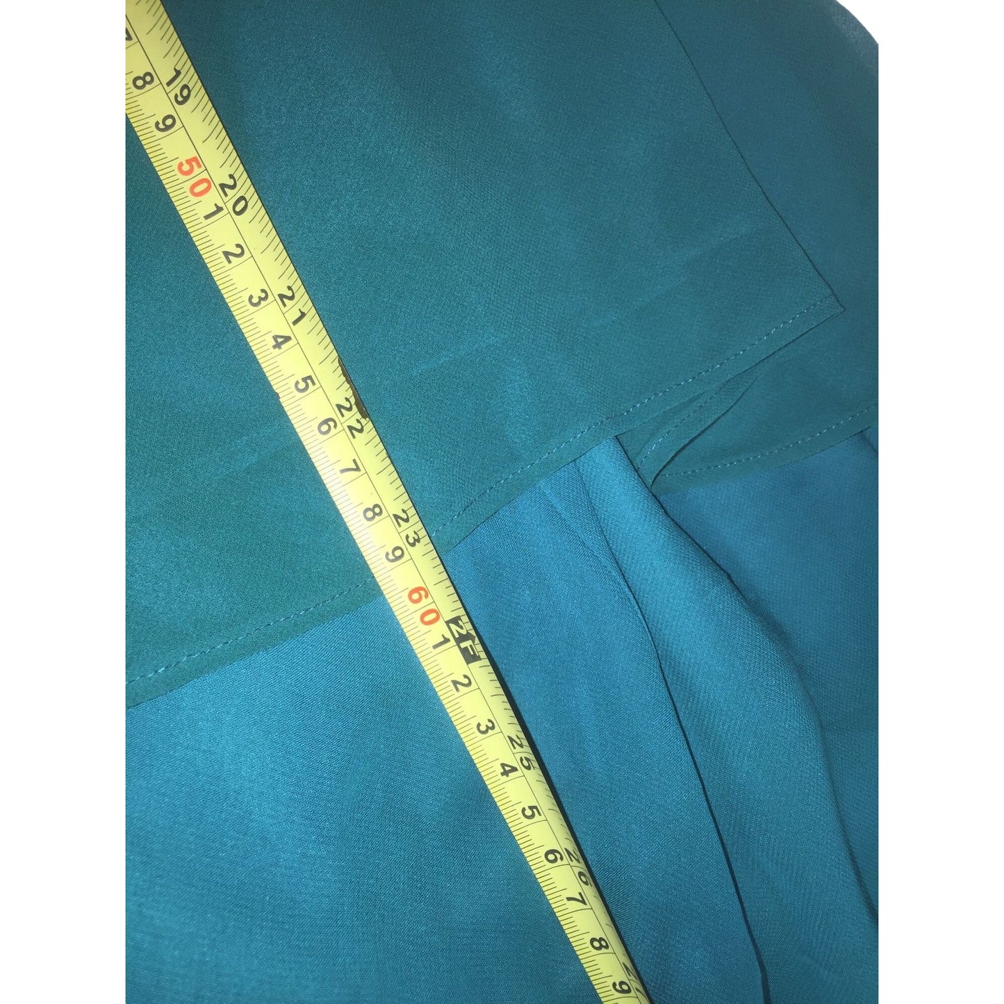 Forever 21 Teal Green Multi-layer skirt w/ levels varying from 23" - 38" Lengths Size M