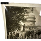 "Kelsey Family Tour" Washington DC 1954 - Black and White Photograph of Family at Capital Building -