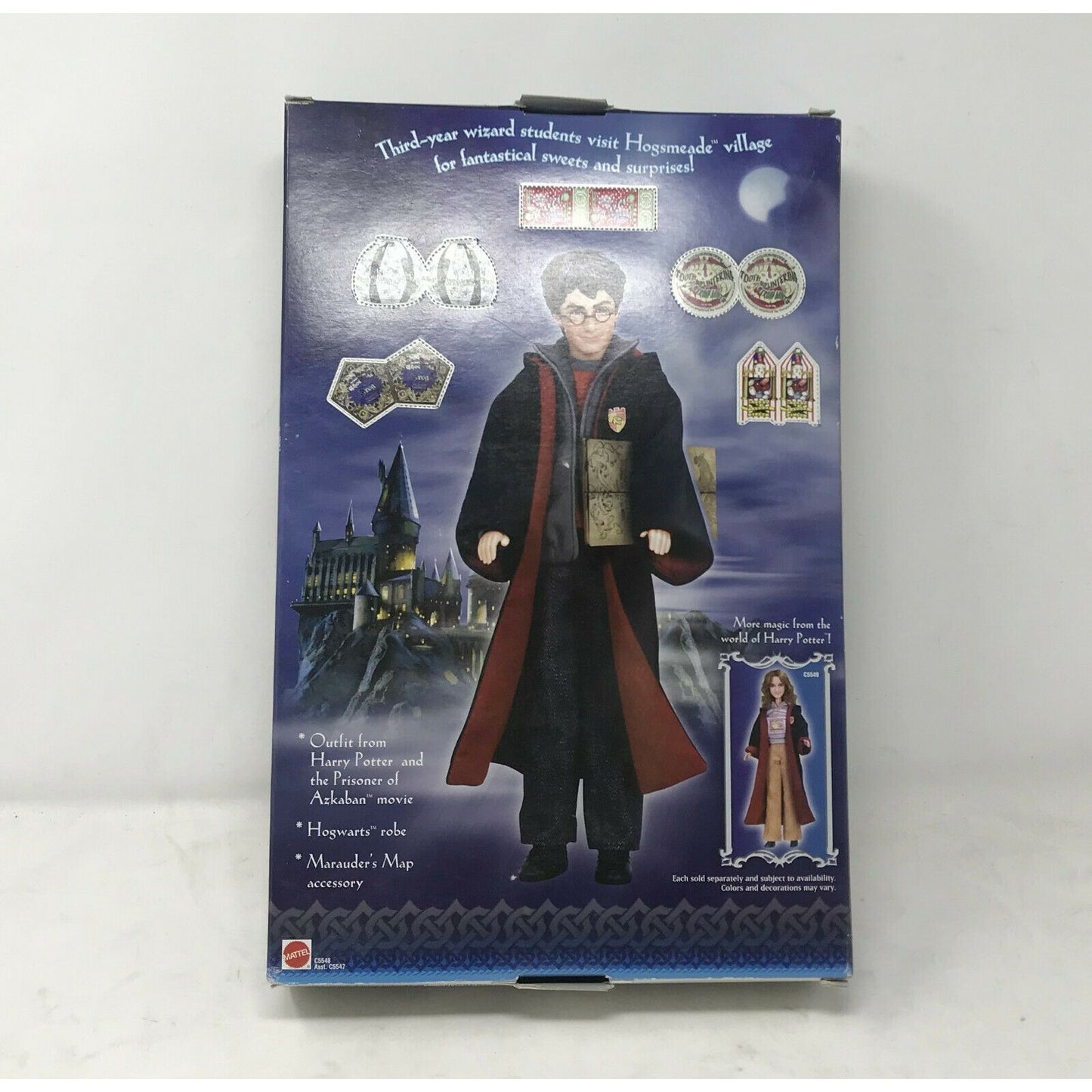 HARRY PARTY New in Box HOGSMEADE HARRY Action Figure Unopened