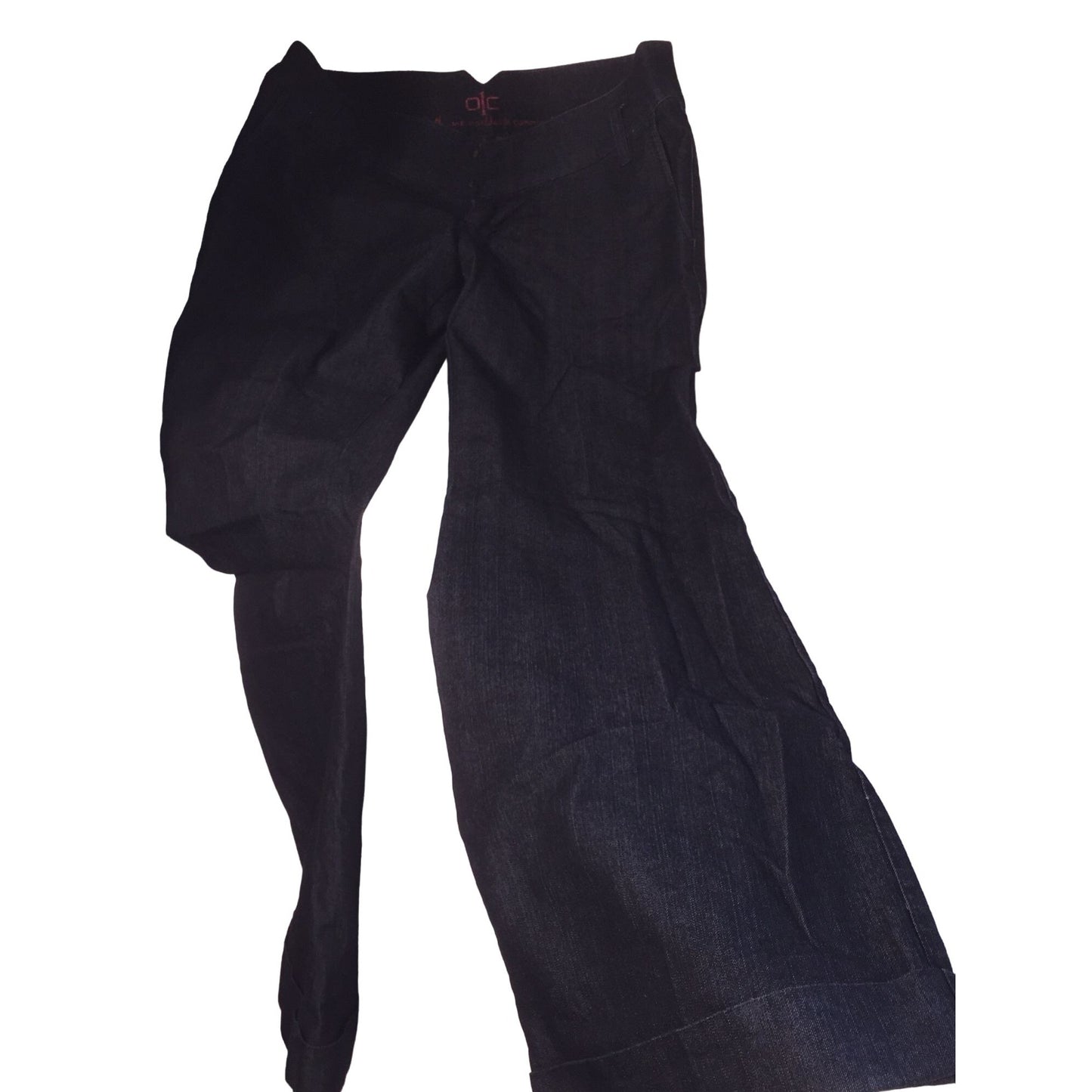 Black Jeans O1C One Earth one World 1 Community Size 9 women's denim pants - unique cut