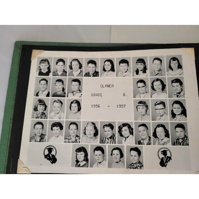 Photo Album from Clymer School - Class Photos for one class 1951-1963 (Clymer New York, I believe) - Class photos and senior photos -penpals