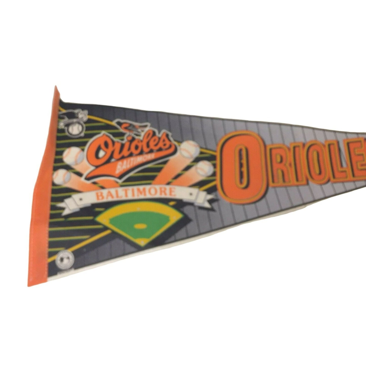 Vintage BALTIMORE ORIOLES Baseball Pennant MLB Souvenir