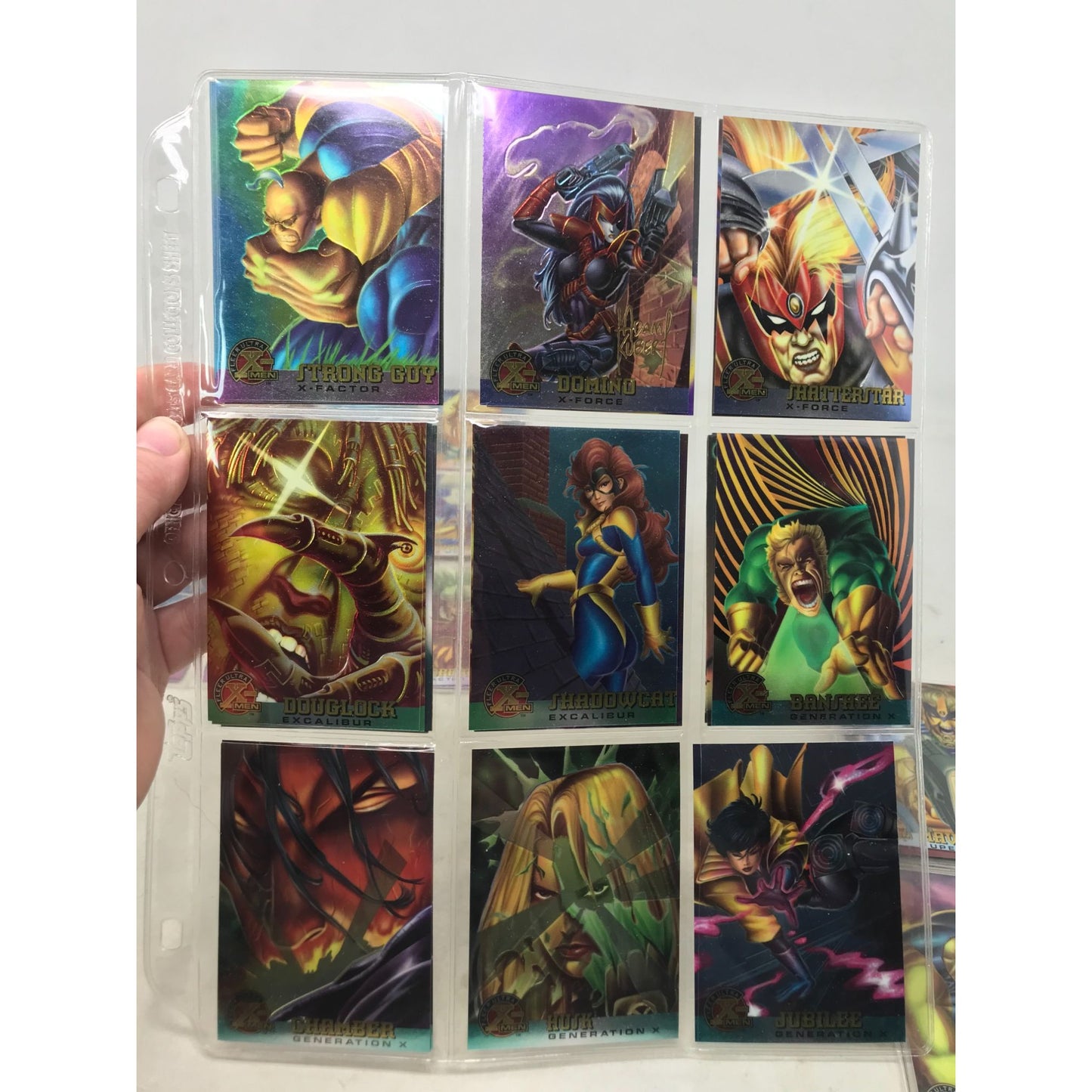 Fleer - ULTRA X-Men Trading Cards (1995) - 70+ Cards and Insert -