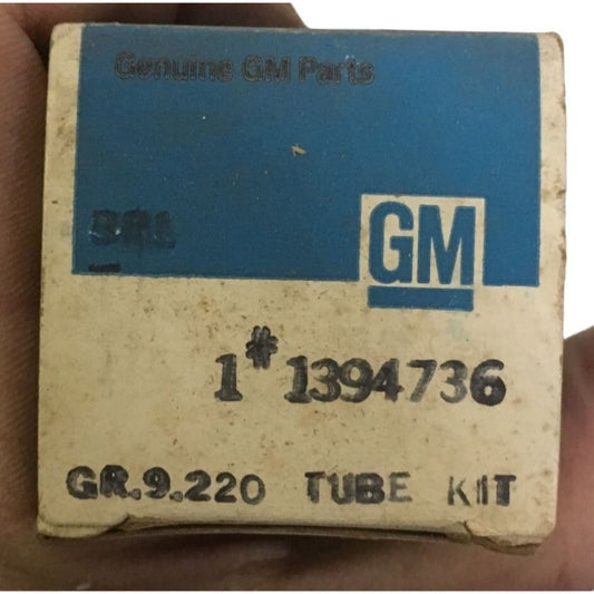 Genuine GM Part - No  1394736 - TUBE KIT  - GR 9.220 - new in  package - with parts shown and instruction sheet for bleeding line -