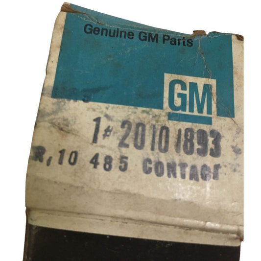 Genuine GM Part - No  20101893 - CONTACT - GR 10 485 - new in  package - vintage discontinued General Motors Part