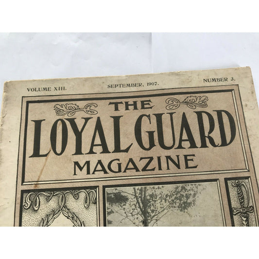 The Loyal Guard Magazine - September 1907 - A Family Home Journal - Insurance Co