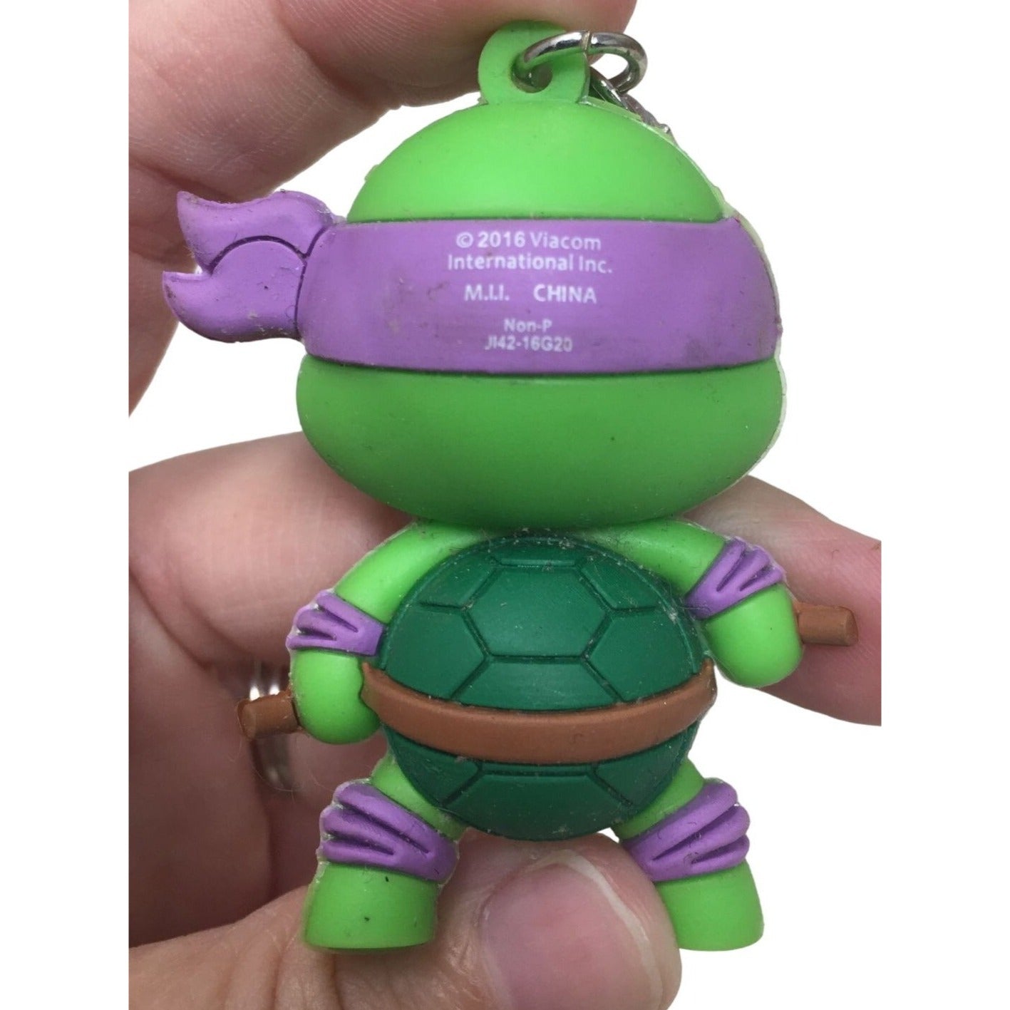 TMNT Donatello 2016 Viacom Keychain - Teenage Mutant Ninja Turtles Collectible Keychain