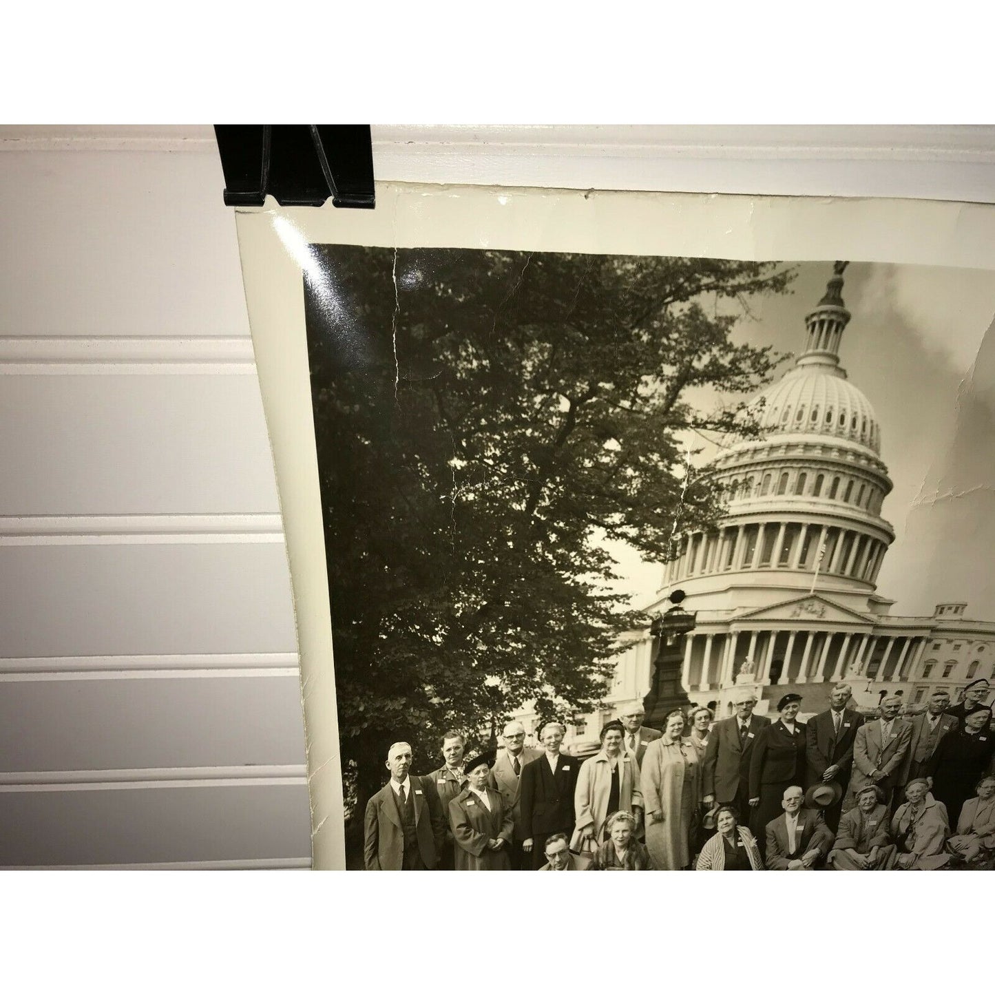 Vintage 'KELSEY TOUR' Group Photo WASHINGTON DC Trip Oct 16 1964