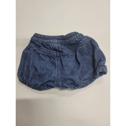 Garanimals Baby Denim Bloomer/ Shorts - Size 6-9 mos