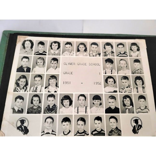 Photo Album from Clymer School - Class Photos for one class 1951-1963 (Clymer New York, I believe) - Class photos and senior photos -penpals