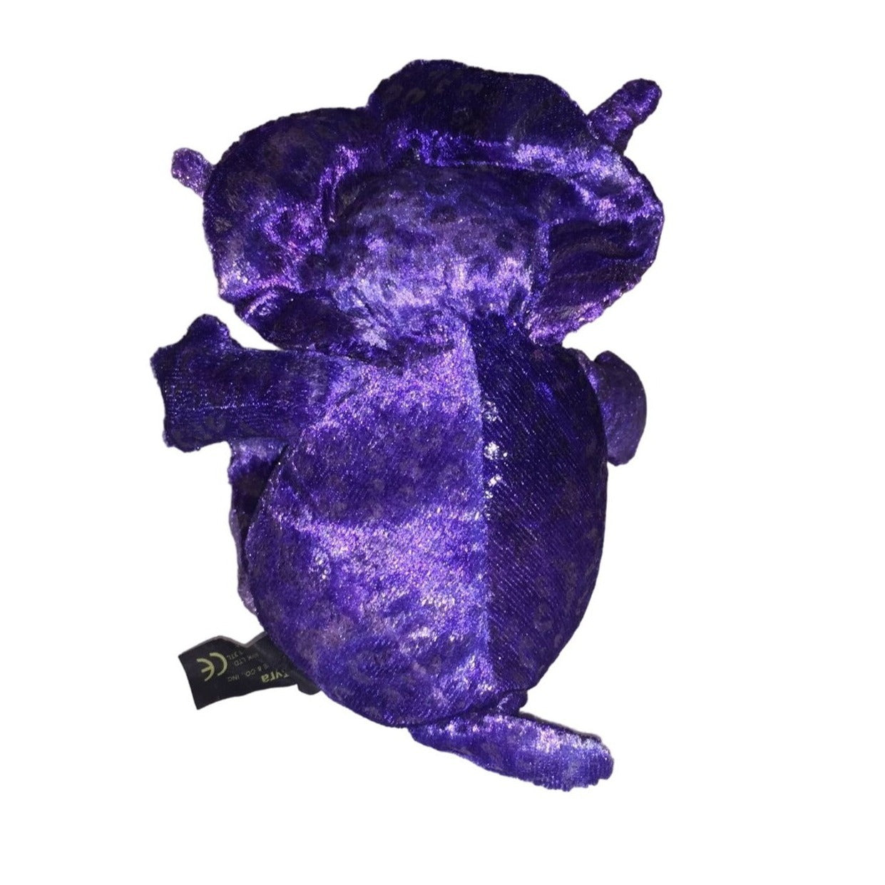 TYRA Purple Triceratops Plush Dinosaur by Russ Berrie & Co. Inc.