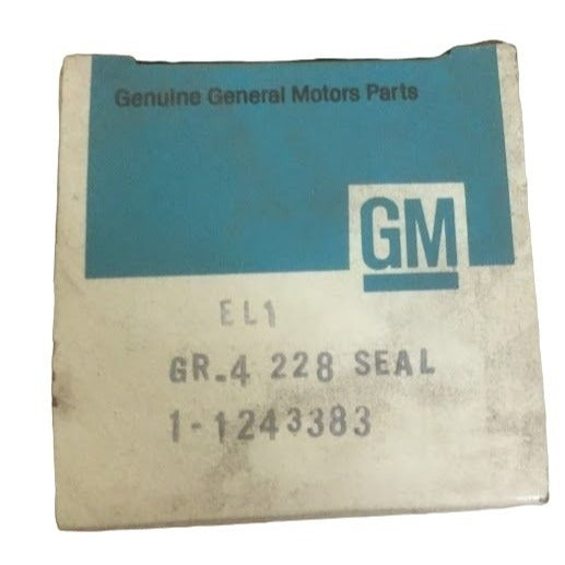 Genuine GM NOS 1243383 gr 4.228 - SEAL (PISTON w/ seal, dir clu accum)) - GM vintage Auto Part GM part Discontinued General Motors OEM Par