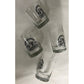 'Time to Kick Back!' Carpenter Quality Goods Country Style 'Rocks' / Whiskey Glasses (set of 4)