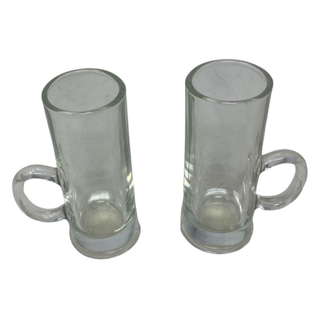 Unique Tall Shot glasses with Low Handles - Mug Double Shooters - Barware - Drinks - Liquor