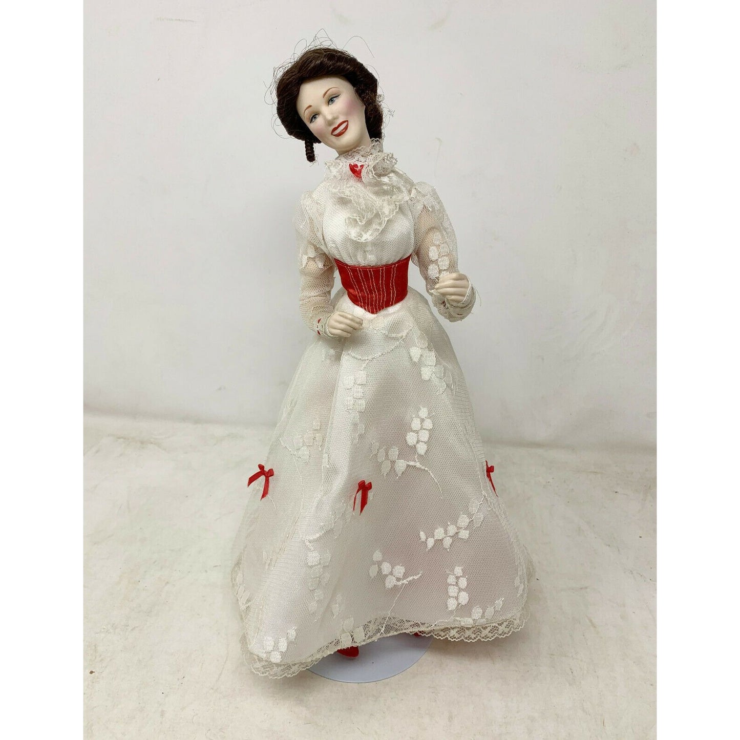 Disney MARY POPPINS Porcelain Doll Vintage Franklin Heirloom Col.