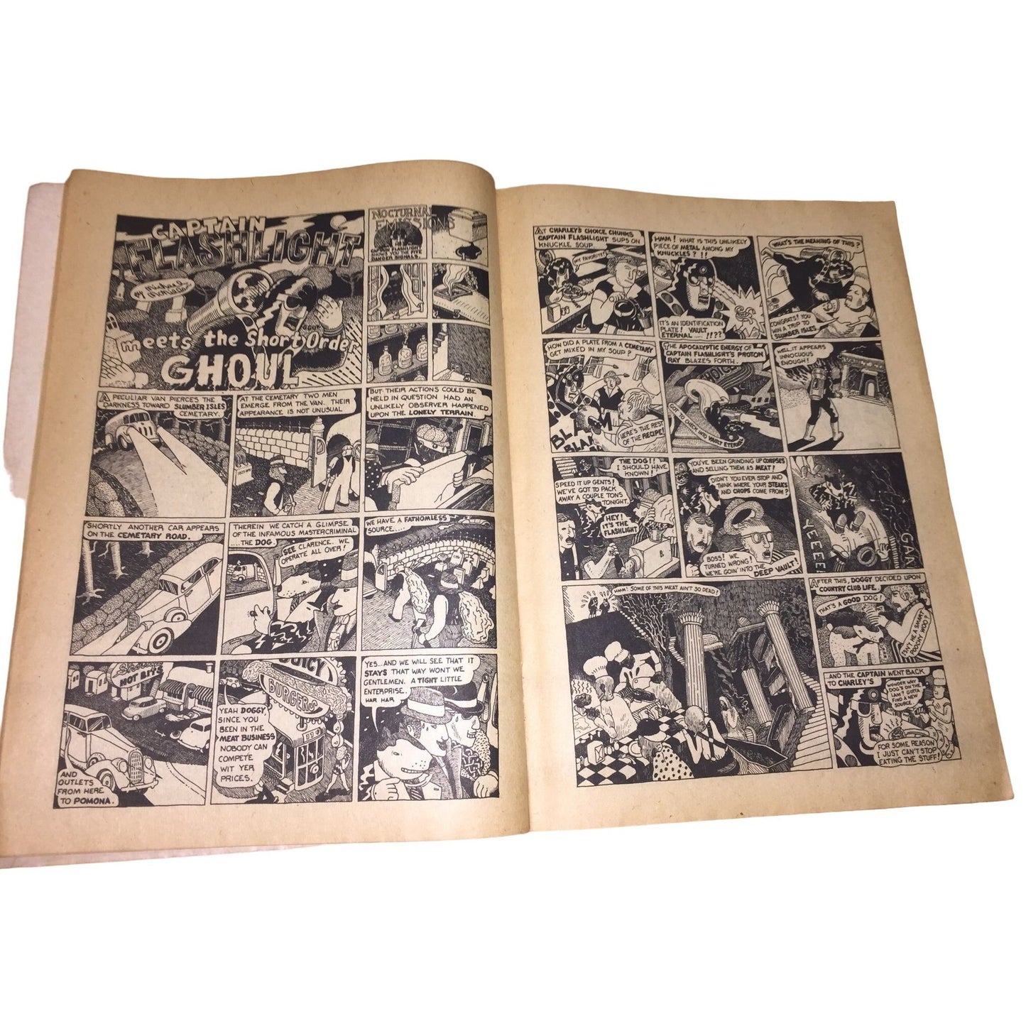 Short Order No. 2 Vintage Underground Comic Book - 1974 Underground Comix