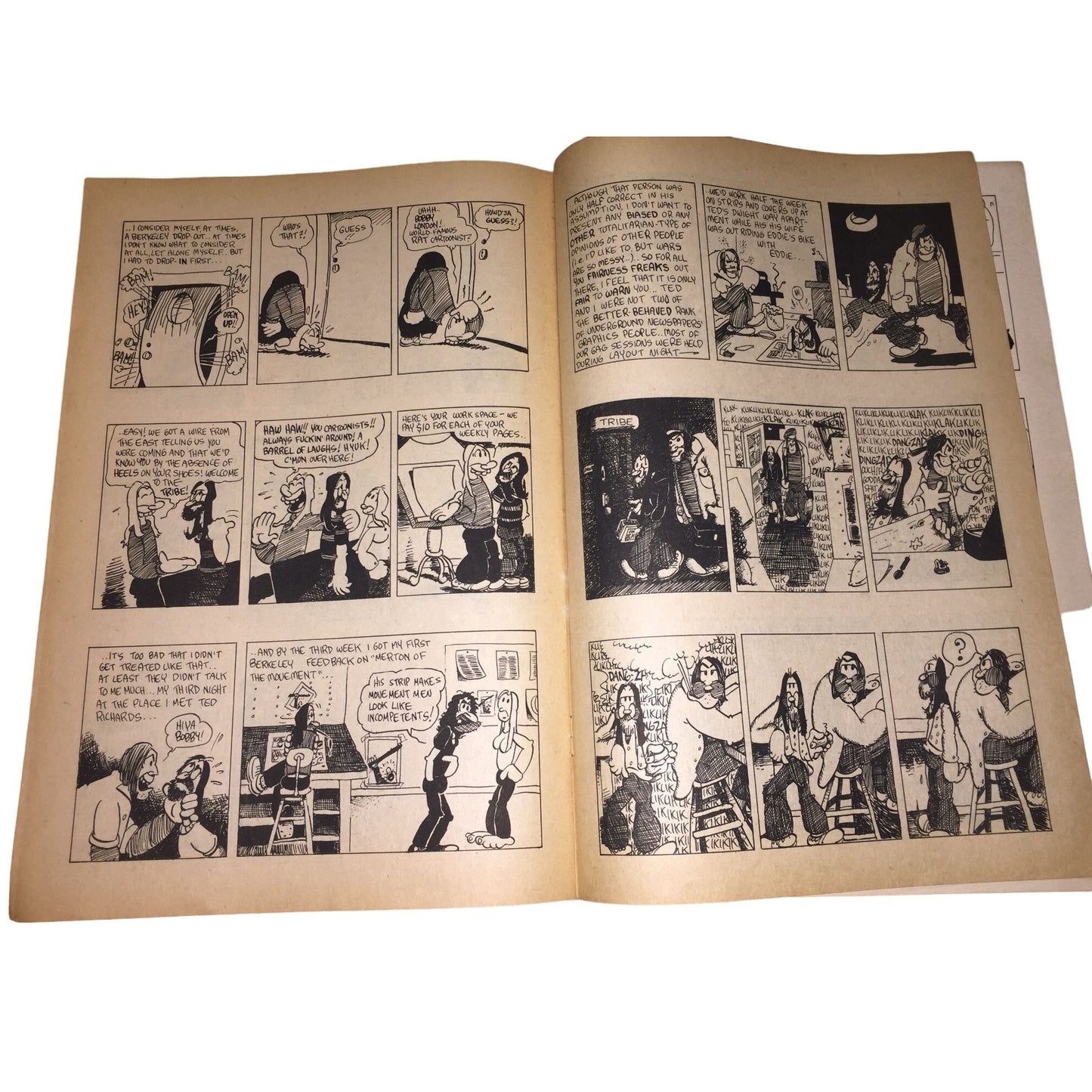 Vintage Merton of the Movement Vol No. 1 Nov-Feb 1971-72 - Underground Comix Comic Book