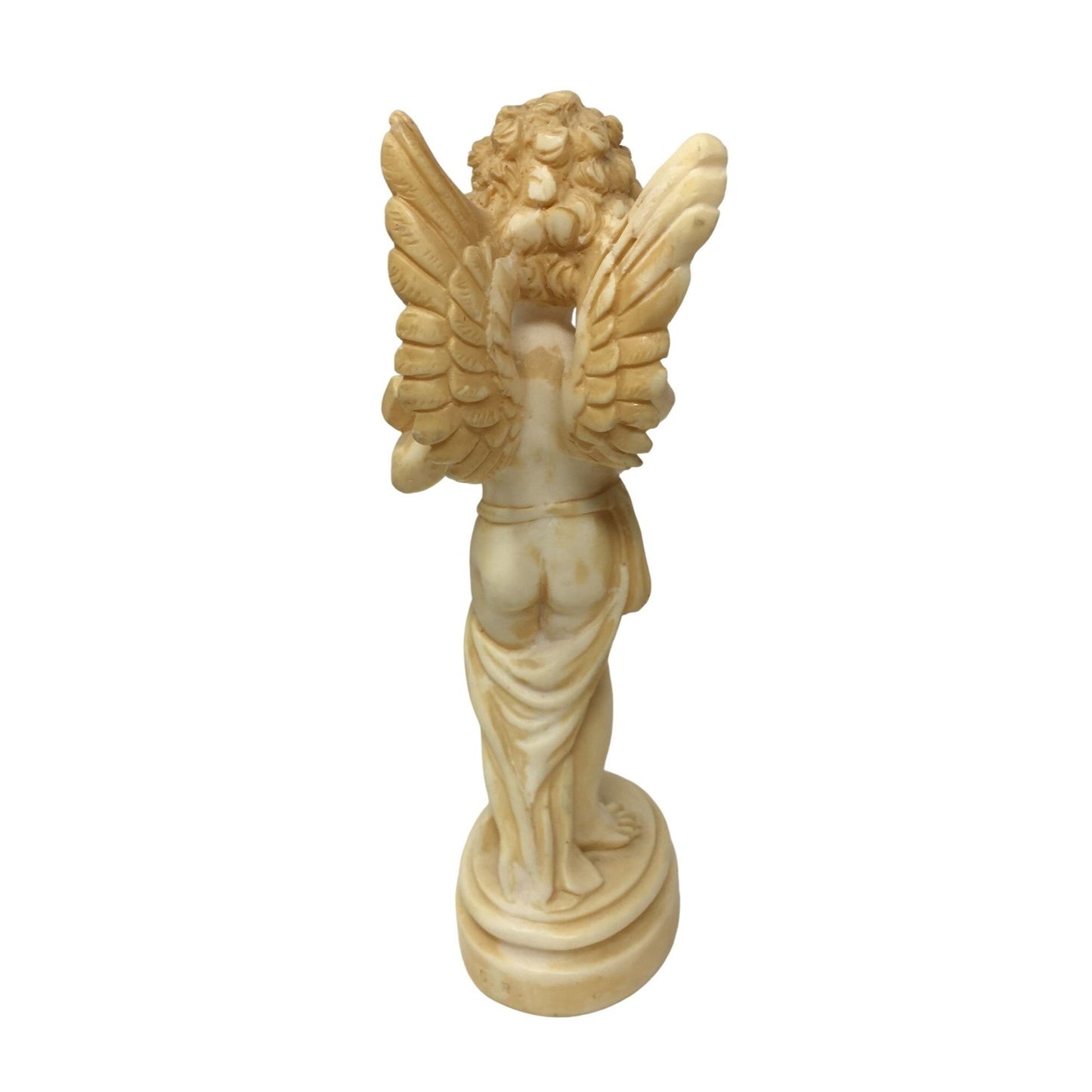 Vintage Angel with Lute Figurine- made in Italy