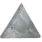 Triangle Glass Tealight Candleholder - 7.5" Longest Side A+ Stuff  A+ Stuff