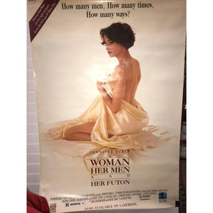 Movie Poster - A Woman Her Men and Her Futon - Jenifer Rubin - How Many Men, How Many Times, how Many Ways 27"x40"