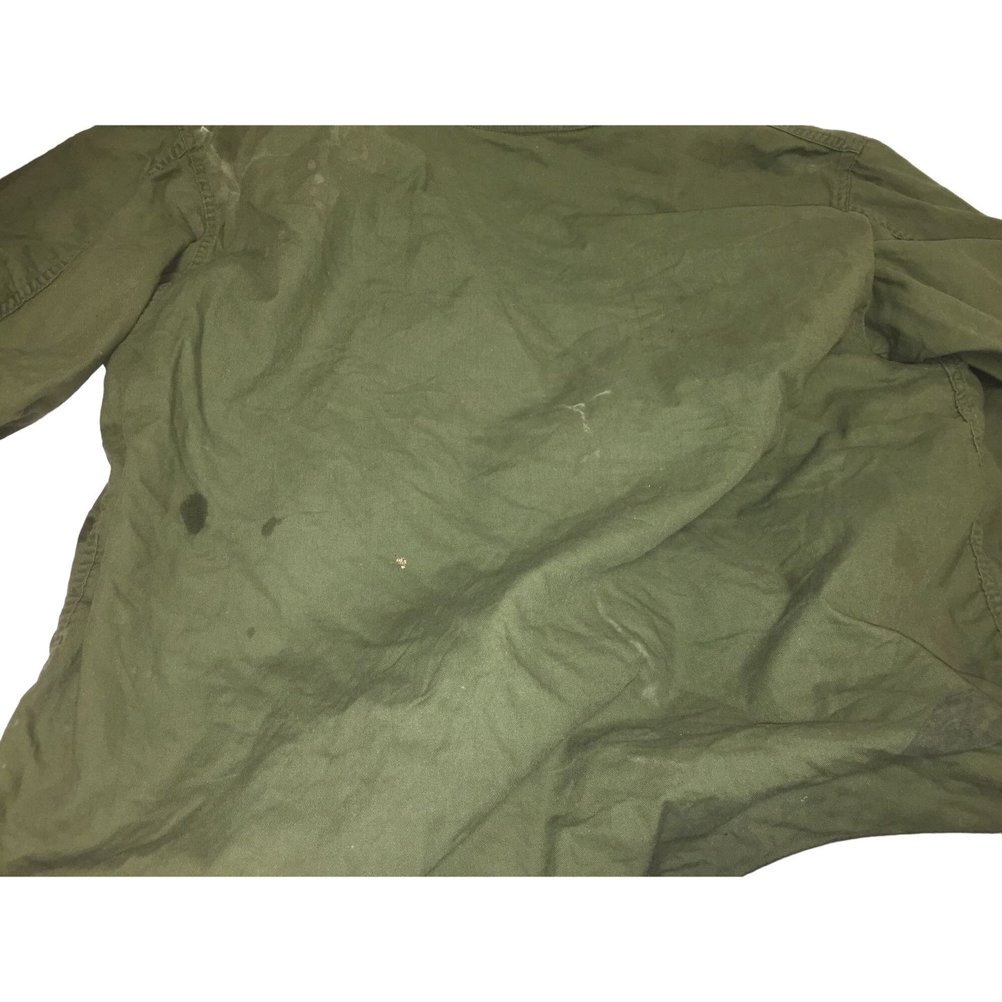 Vintage Army Issue Chemical Protective Suit - Size Large - Green