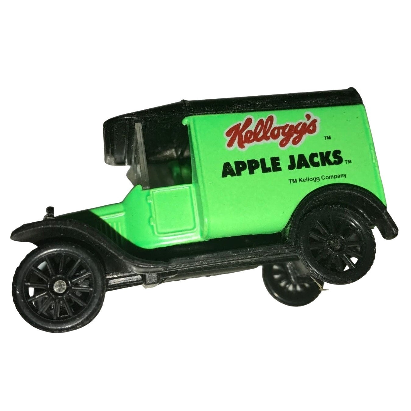 Set of 3 Kellogs Advertising Diecast Old Fashioned Cars - Apple Jacks, Raisin Bran, Frosted Mini-Wheats