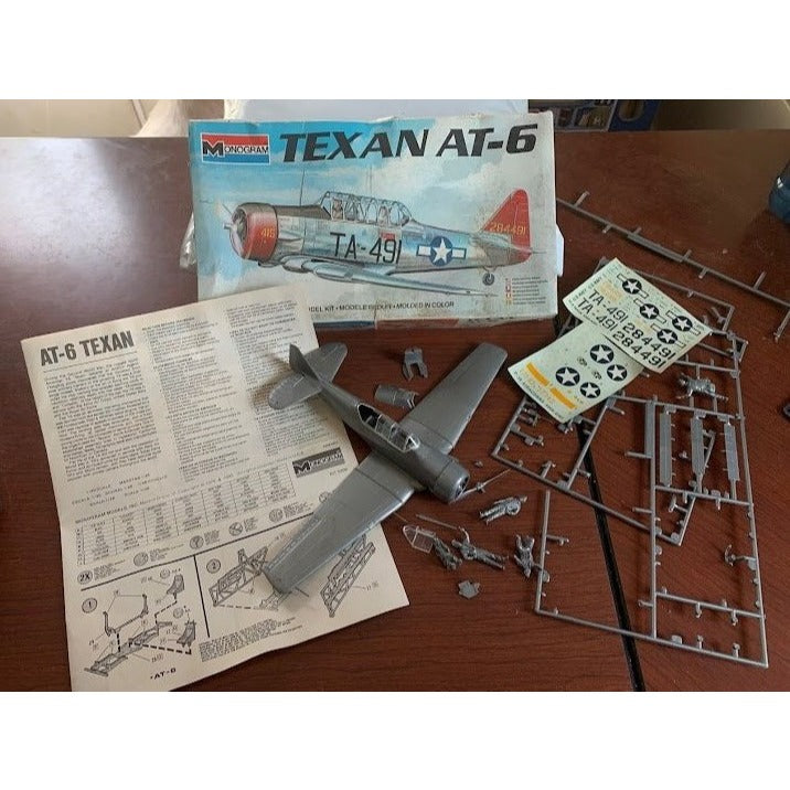 Texan AT 6 model - Mostly together - as shown - see photos for best depiction