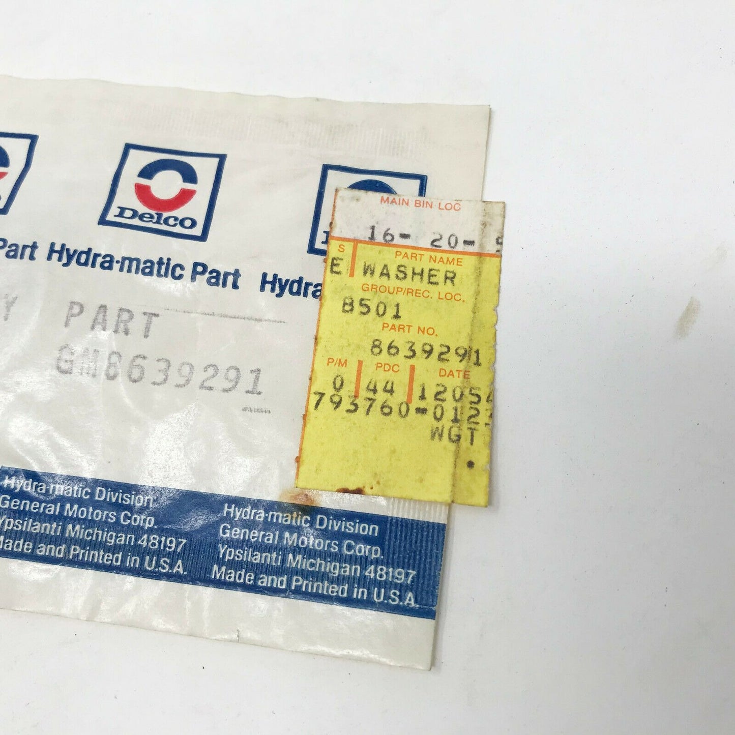 GENUINE GM 8639291 WASHER General Motors OEM PART NOS '82-'85