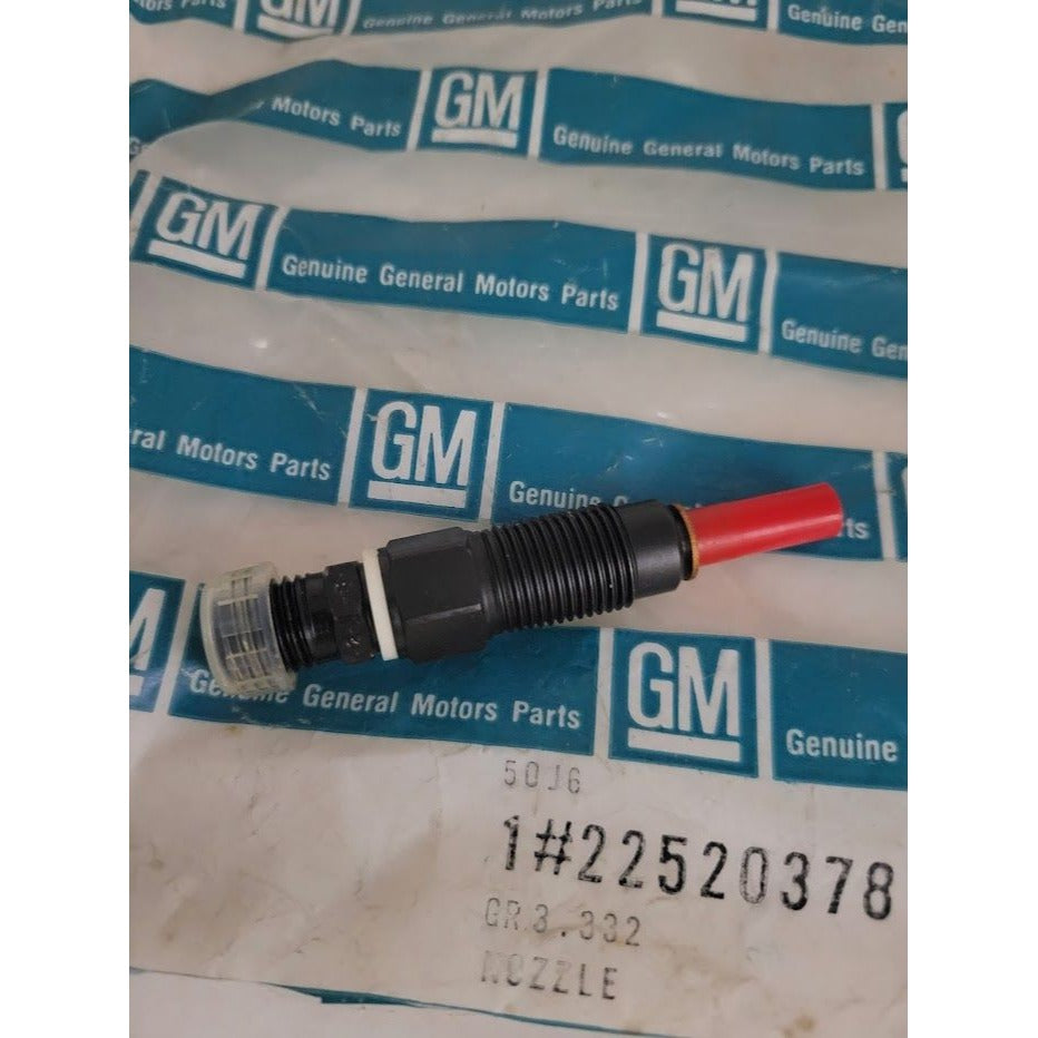 Genuine GM Part - No 22520378 - Fuel Injector NOZZLE - GR 3.332 - new in package - 1979 models vintage discontinued General Motors Parts