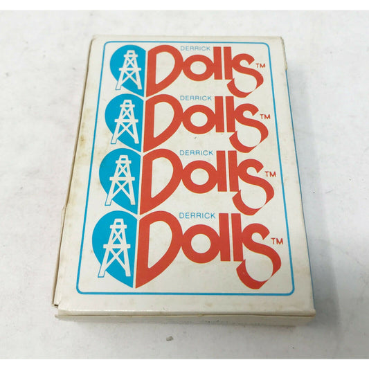 DERRICK DOLLS Houston Oilers CHEERLEADERS 1980 NIP Playing Cards