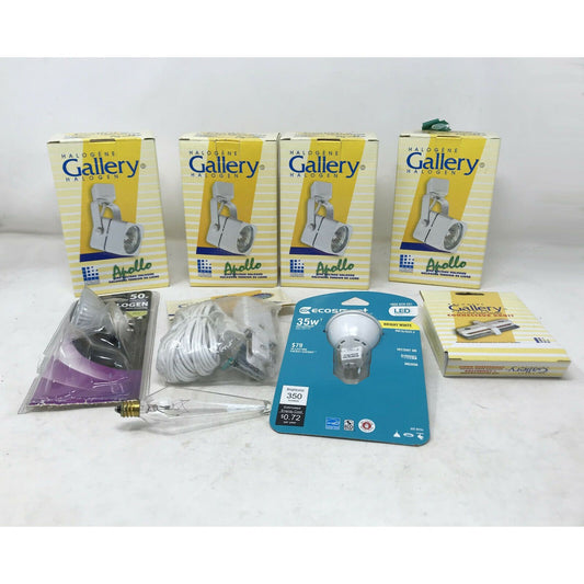 Gallery HALOGEN Fixtures and Electrical Lighting Mixed Lot