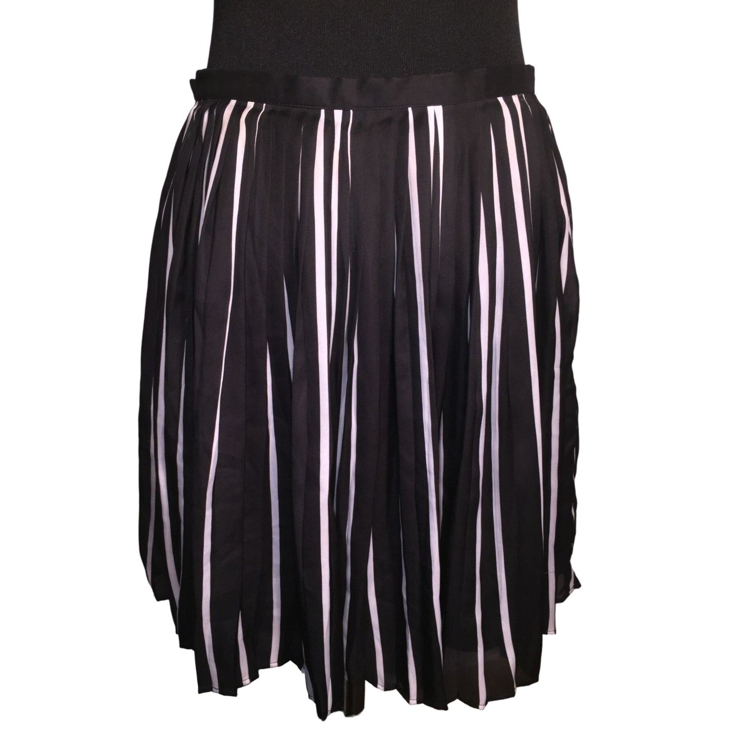 BEDO Femme Black and white stripe skirt - womens size medium