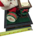 Santa Claus Christmas Musical Holiday Decor - Santa Claus reviewing the Naughty List - with candle, garland, letter etc A+ Stuff  A+ Stuff Seasonal & Holiday Decorations