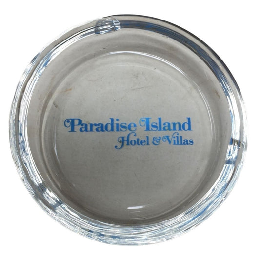 Paradise Island Hotel & Villas Souvenir Ashtray - Bahamas Hotel Souvenir