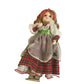 Merrie Christmas Playtown Inc Limited Edition Porcelain Doll with COA, Stand & Wreath Playtown Inc.  A+ Stuff