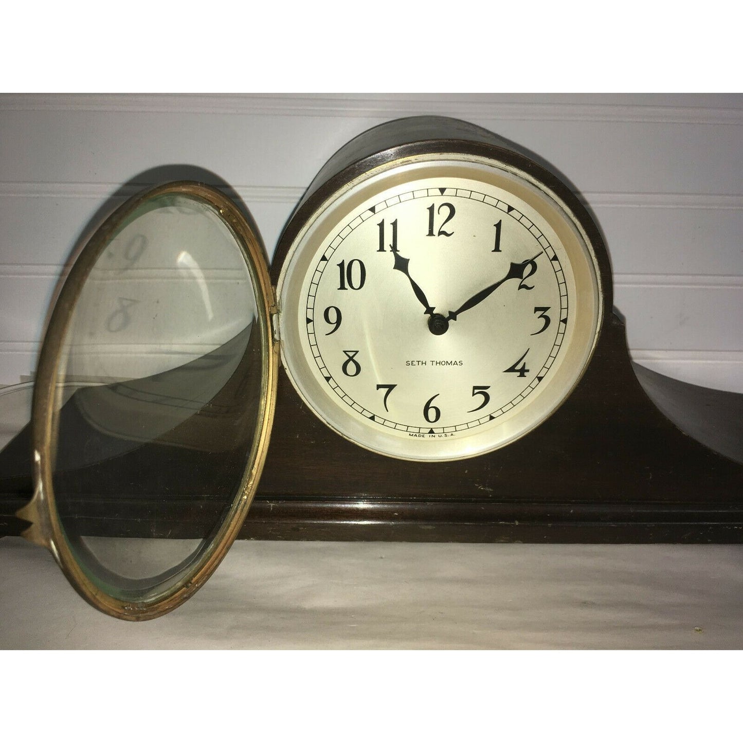 Seth Thomas MANTLE CLOCK Untested - may be for parts or repair