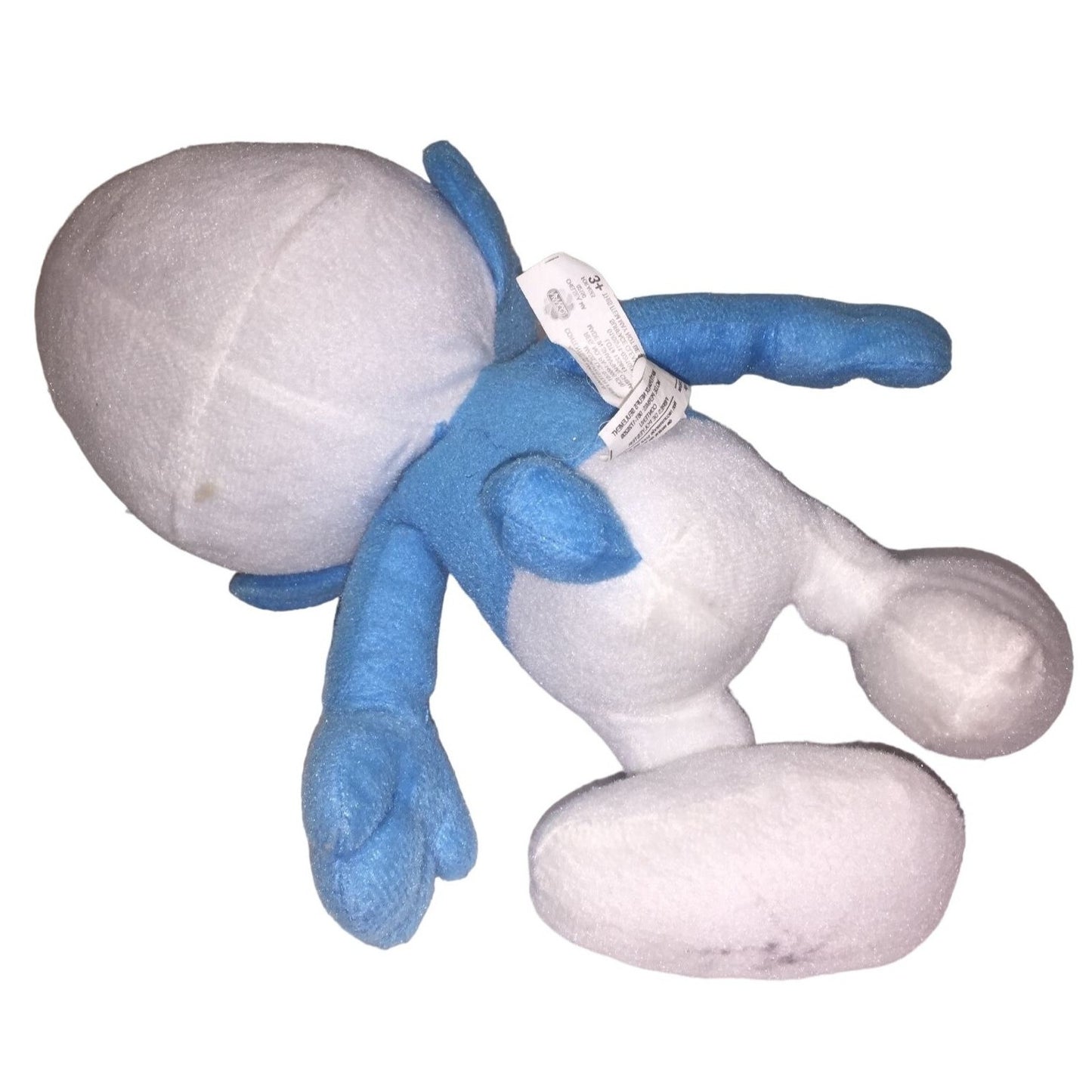 Cute Smiling Smurf Plush - Movie Memorabilia (2010) nanco - Fun Character Toy