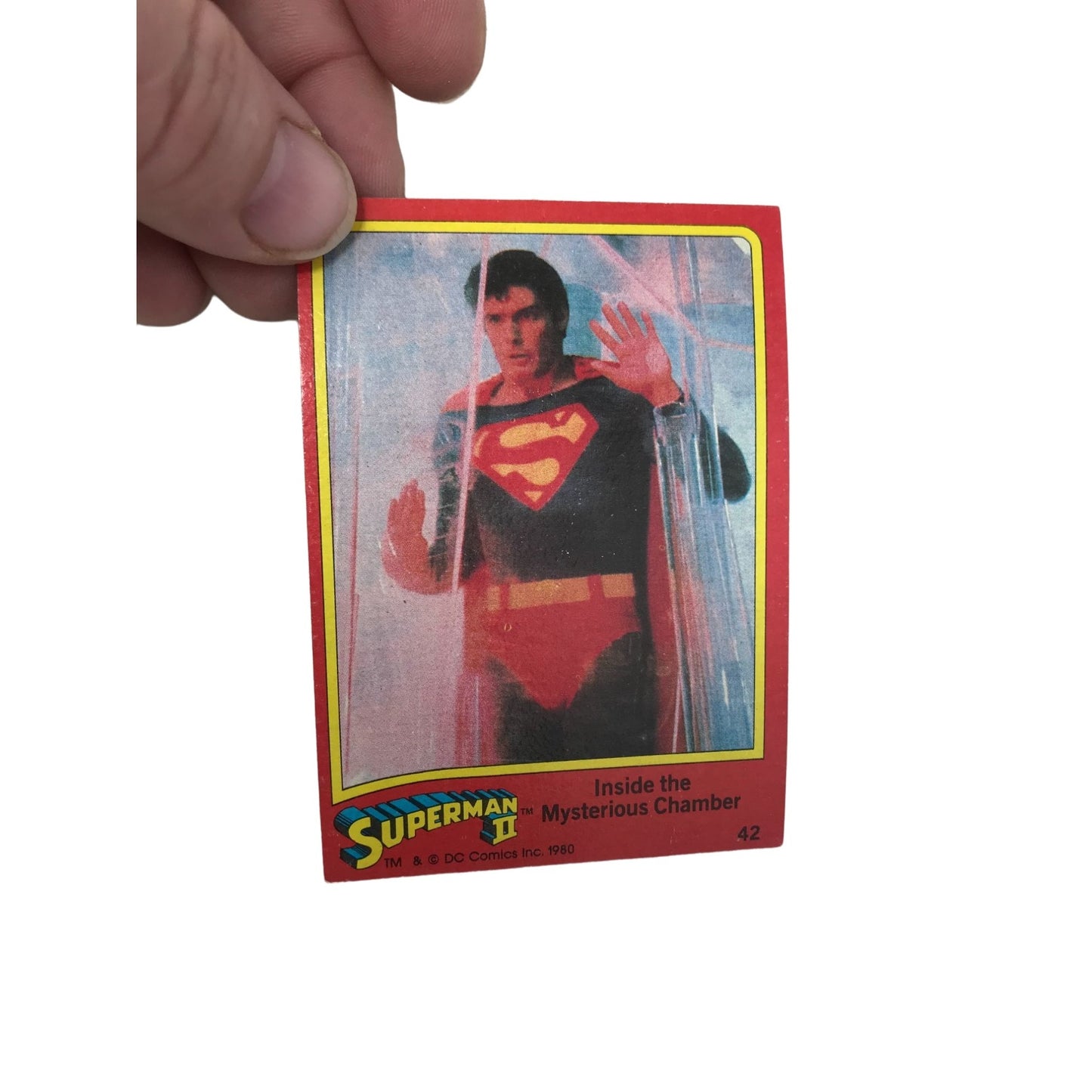 SUPERMAN 2 Character Profile and Picture Cards Set Movie Cards