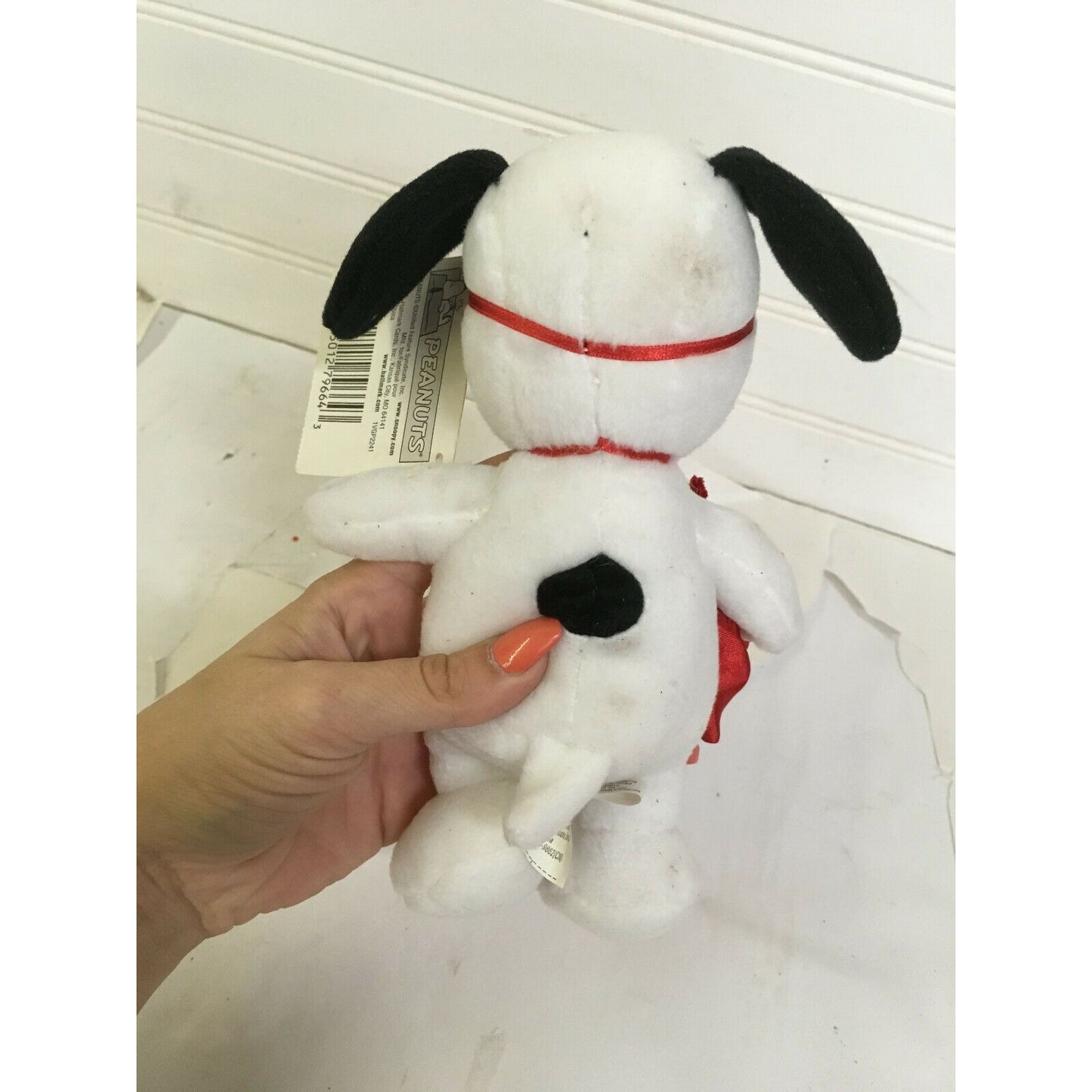 HEART STEALER! Snoopy Plush w/ mask & Bag w/tags Sunglasses Hallmark