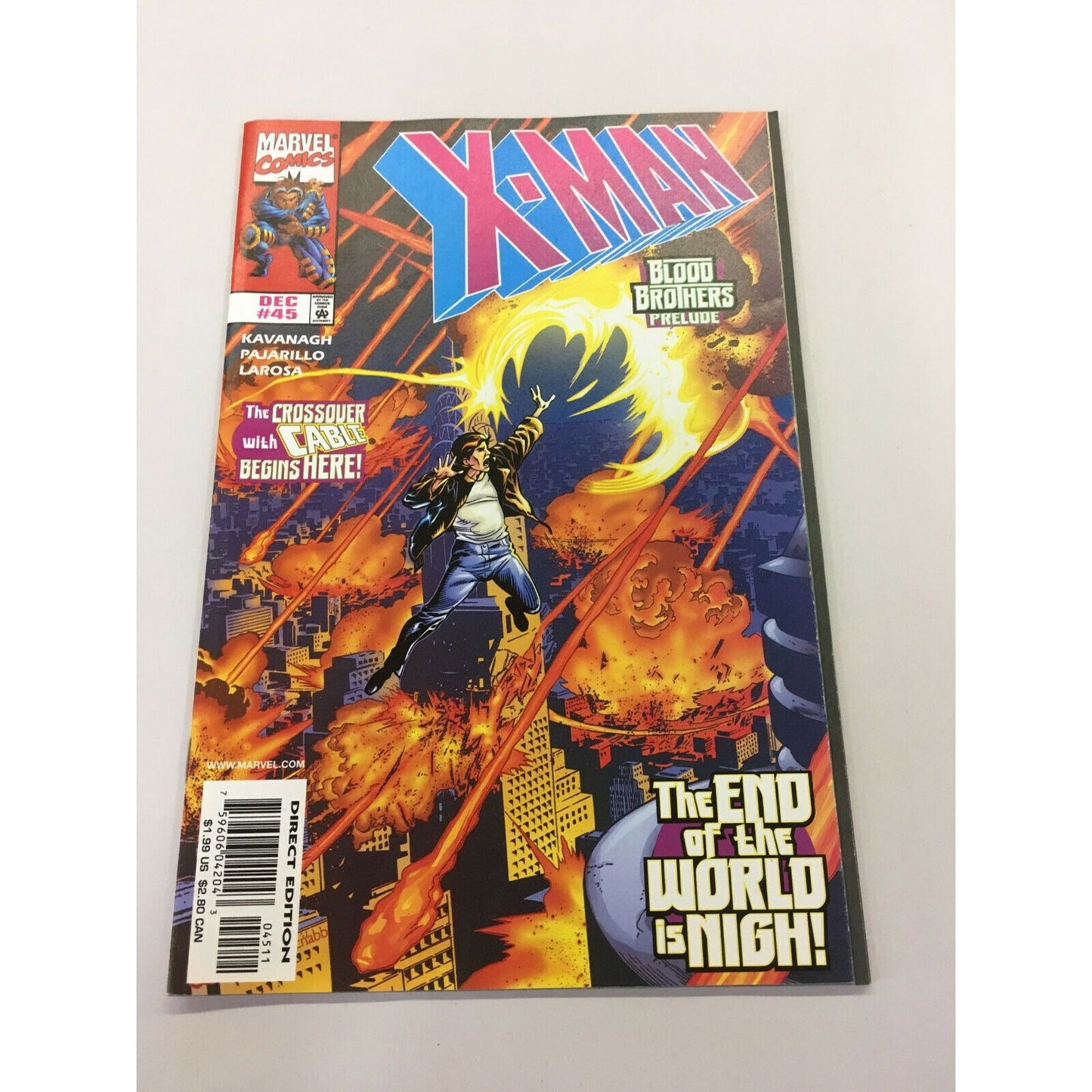 Classic and Uncanny X-Men X-Man Lot of Comic Books - Marvel Comics