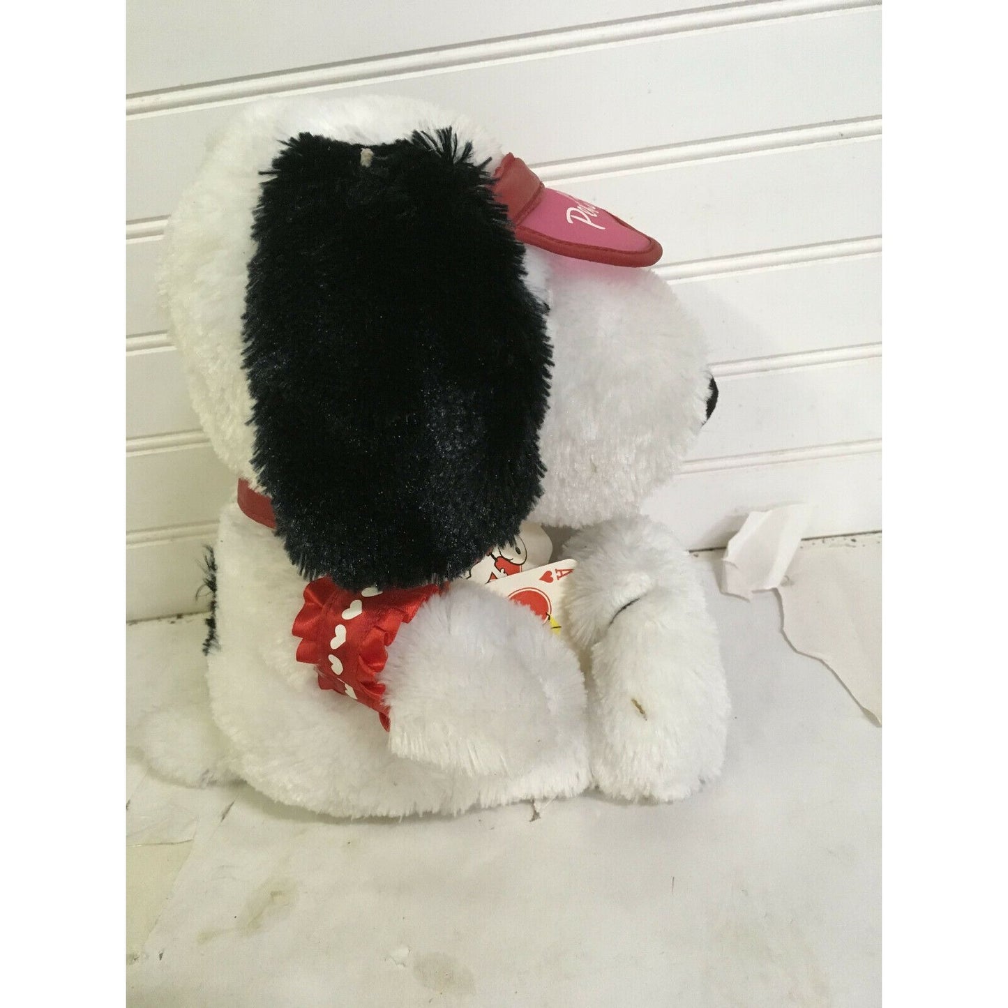 PERFECT PAIR Snoopy Plush w/ Visor & Arm Band w/tag Hallmark