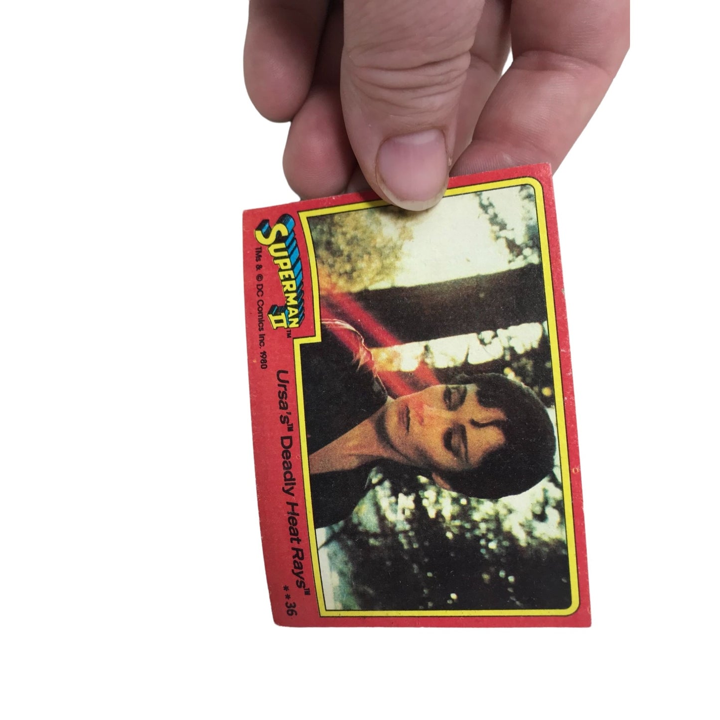 SUPERMAN 2 Character Profile and Picture Cards Set Movie Cards