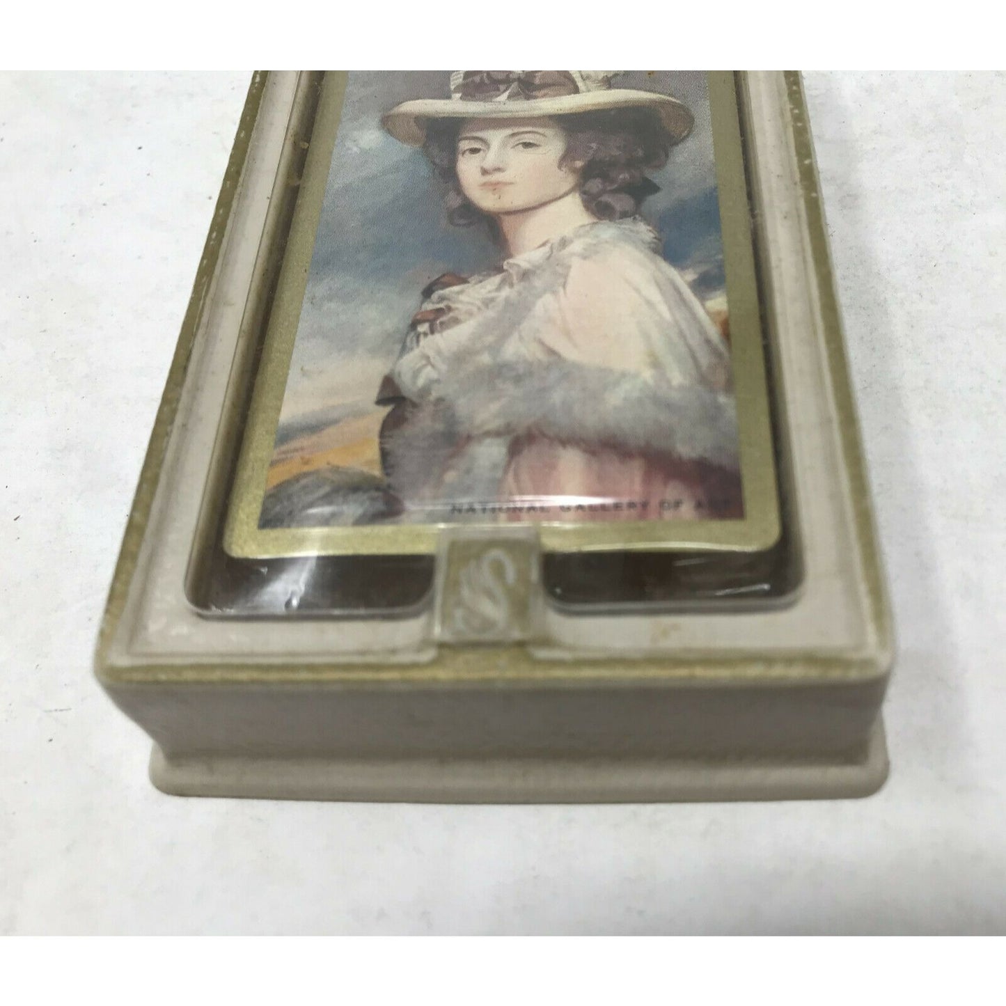 NATIONAL GALLERY OF ART Playing Cards Vtg - NEW w Case & Tax Stamp